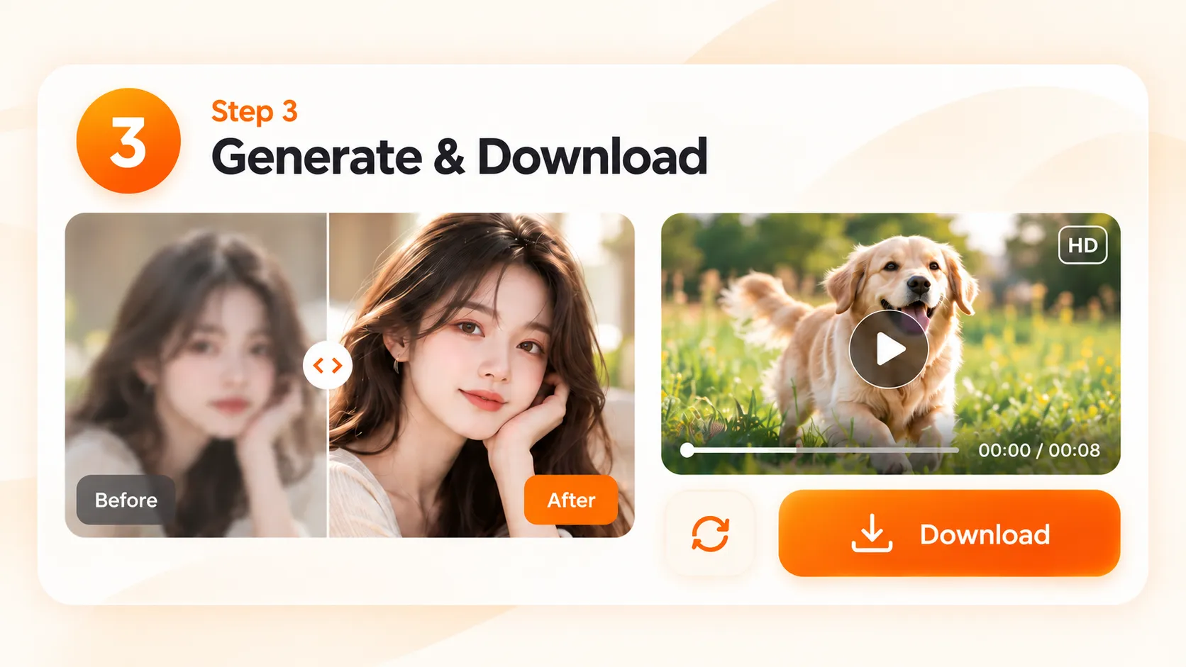 Step 3: Generate and Download the Result